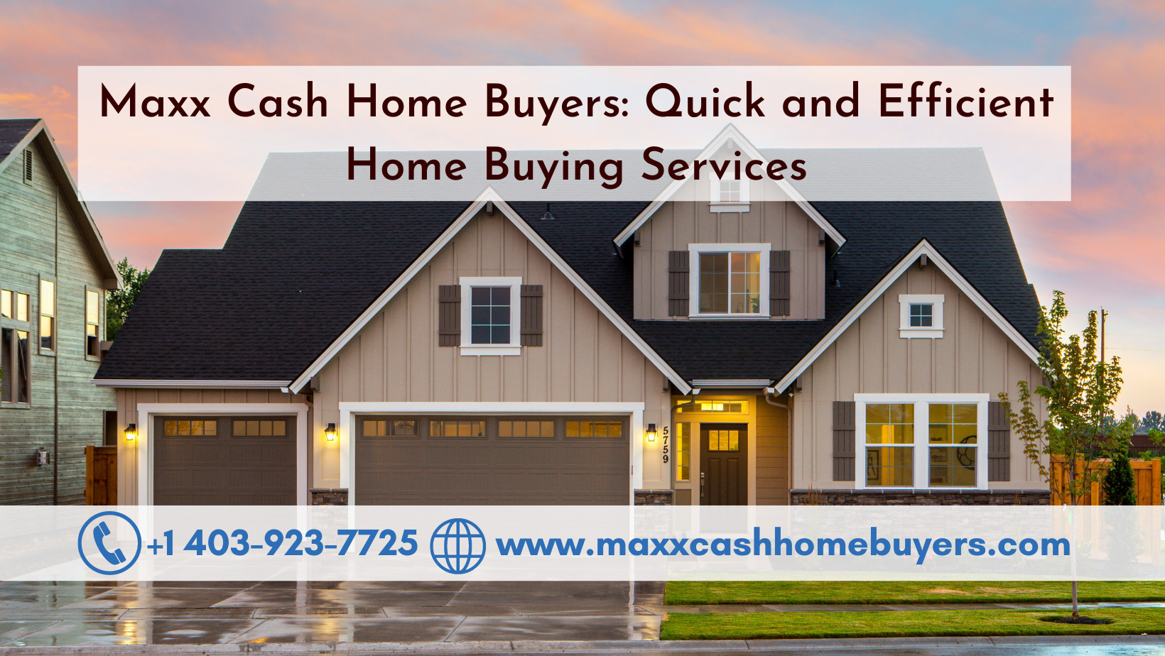 Maximum Cash Home Buyers Quick and Efficient Home Buying Services
