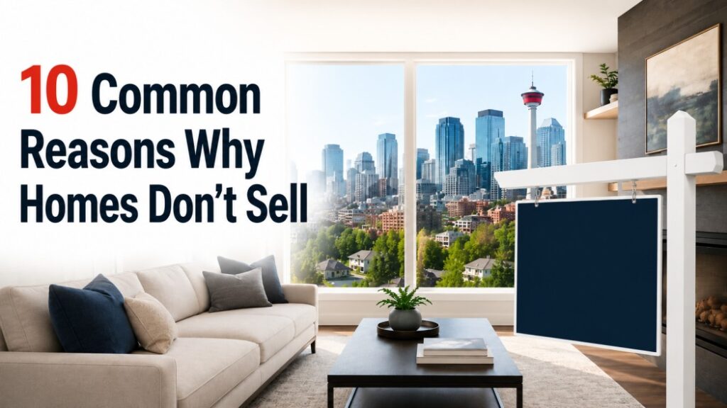 10 Common Reasons Why Homes Don't Sell
