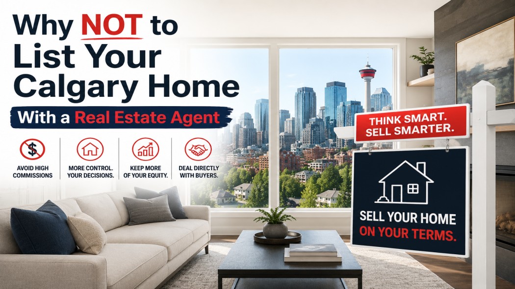 Why NOT to List Your Calgary Home With a Real Estate Agent